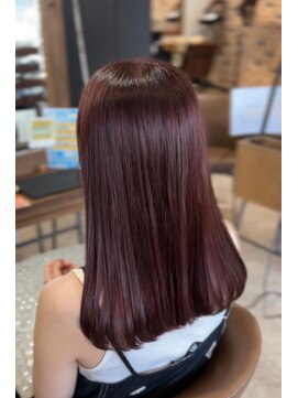 スペックホルダー(Spec Holder) ツヤ感バーガンディーストレート