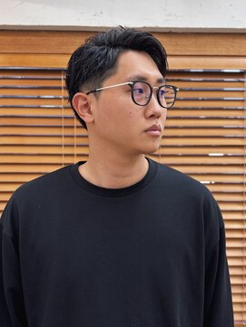 エニエンメイクス 立川(ENIEN MAKE'S) メンズカット、アップバング