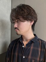 シエル バイ ケンジ 登戸 生田(CIEL by KENJE)&nbsp;ニュアンスシャドウ無造作センターパート秋冬トレンドヘア