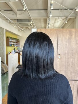 地毛風ナチュラルブラック