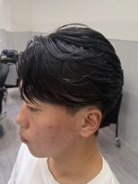 ビカムメンズヘアー 栄店(become men's hair)&nbsp;毛流れセンターパート/フェザーショート/名古屋