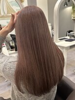 ヘアーサロンAmyu【3月1日NEW OPEN(予定)】&nbsp;肌なじみ抜群ピンクベージュ
