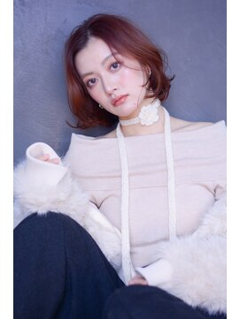 ドルセプラタ(Dulce plata) 20代30代40代前髪なしエレガントボブ暖色カラー予防美容