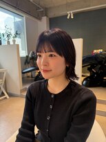 アム(amu)&nbsp;ボブ/ボブレイヤー/ラベンダーグレージュ/前髪カット