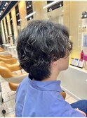 ◎大人向けセンターパート×ルーズスパイラルでこなれ感