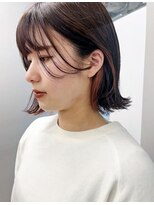 ラーム 松江学園店(rame)&nbsp;顎下ボブ×インナーカラー