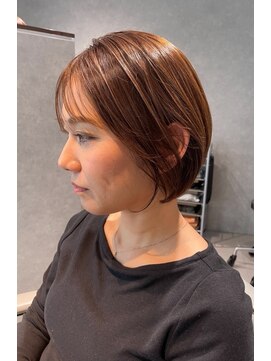 ルー ハナレ(Luu HANARE) 大人ガーリー/似合わせカット/イメチェン/前髪/水素カラー