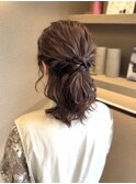 ハーフアップ/ヘアセット