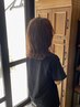 【次回まで綺麗が続く】カラー+髪質改善トリートメント