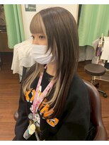 ジーナ 勝どき(Zina)&nbsp;ワンホンレイヤー/ミルクティブロンド/ミルクブラウン