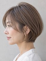 タヤ 府中店(TAYA)&nbsp;丸みボブ/明るめ白髪染めカラー府中