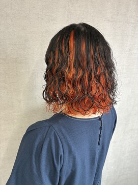 トリコ(ToricO) アンブレラカラー オレンジカラー ダブルカラー デザイン