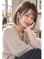 コノアラボ 守谷店(Conoah labo)&nbsp;ハッシュカット/グレージュ/インナーカラー/守谷