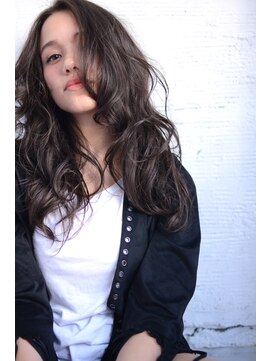 ミラバイグリーン(Mira by green) sheer dark☆healthy ウェーブ Long