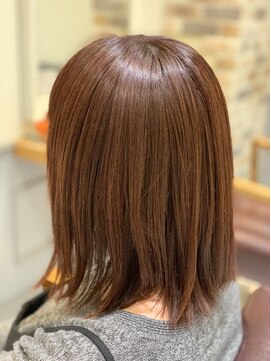 ブリッジ バイ ネオリーブ 綱島店(bridge by neolive) ピンクブラウン☆