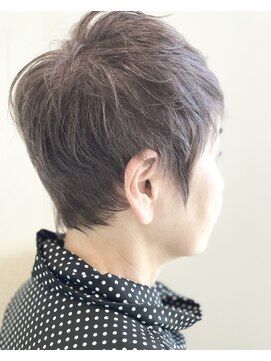 ジェービーヘア 稲毛(jb hair) グレージュショート【稲毛】