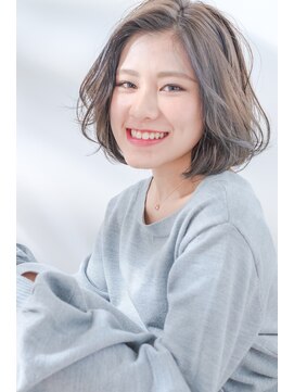 アコット(ACOT) ふんわりデジタルパーマ×ミディボブ【ACOT田中祐輔】