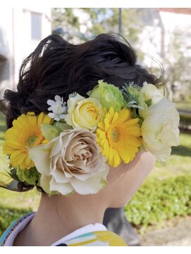 【コトノハ】大人かわいい着物ヘア 成人式 卒業式 振袖 袴ヘアー