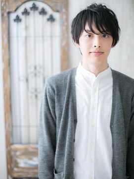 モッズヘア メン 南越谷南口店(mod's hair men) ビジカジ◎黒髪無造作ショートc