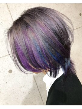 ヘアテリア リュウ 大塚(hair teria ryu) ラベンダーグレー×ブルーバイオレット【ryu 大塚 北口】