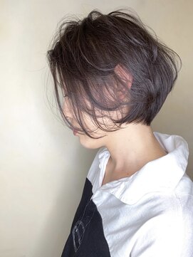 リーフェ バイアルティナ(Rife by artina) ハンサムラインボブ×グレーパール【Rife海老名】