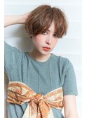表参道駅/青山　大人かわいいワンサイドショート　辻幸奈