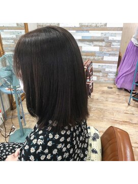 ハウオリ ヘアーワークス(Hauoli hair works) 柔ツヤもっちりストレート