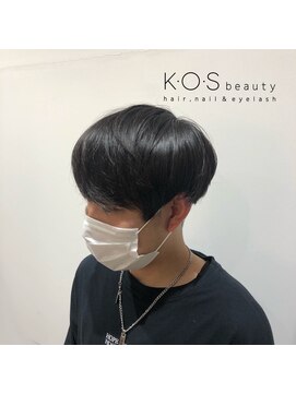 ケーオーエスビューティー(K O S beauty) ナチュラルストレートマッシュ