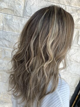 ブランシェ神領店 #【林】ミルクティーバレイヤージュ