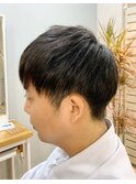 刈り上げマッシュ