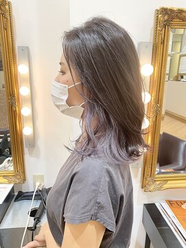 コワファースト  させぼ五番街店(COIFF1RST) インナーラベンダー