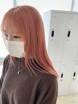エイト ヘアサロン 渋谷本店(EIGHT) コーラルオレンジ