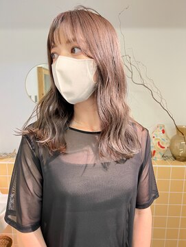 ネルケ 立川(nelke) ウェーブ×ブラウンベージュ