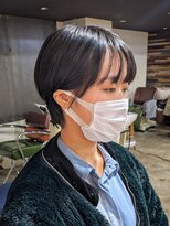 ゴーズゴー 吉祥寺(e)店(go s go)&nbsp;【吉祥寺】マッシュショート　耳かけ　サイドバング　オン眉