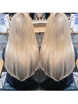 ルフレ 新宿本店1st(Reflet)&nbsp;ホワイトベージュ×プルエクステ