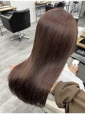 福井 大和田 髪質改善トリートメント ピンクブラウン透明感
