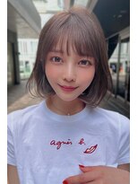 リークフー(Ree cu fuu)&nbsp;20代30代40代50代 マチルダボブ　薄め前髪　藤沢