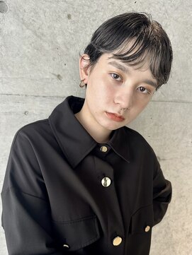 スクリーンギンザメゾン 銀座(SCREEN GINZA MAISON.) 黒髪カタログ/クラゲヘアー/オリーブ/銀座