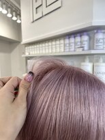 ペレ 渋谷(PELE)&nbsp;前髪/マチルダボブ/ピンクベージュ/インナーグレージュ/渋谷