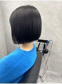 酸性ストレート+髪質改善トリートメント