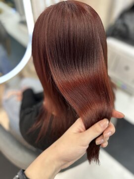 ルフレ 新宿本店2nd(Reflet) チェリーブラウン/髪質改善