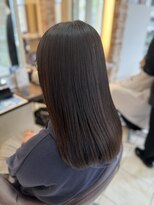 アルターリアン(aL ter LieN) 切りっぱなしボブ/エアリー ロング/美髪/ピンクブラウン 宮野翔