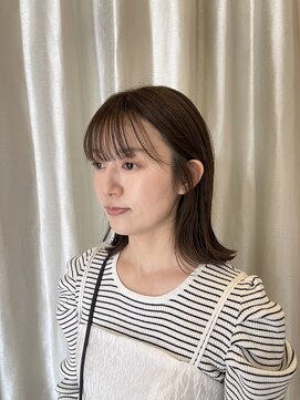 ジルバイジアン(JILL by GIEN) ぷつっとボブ　アッシュベージュ