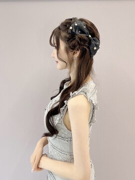 プルクラギンザ(PulchraGINZA) ハーフアップ