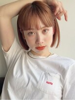 ぱつっと王道切りっぱなしボブ◎