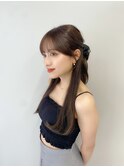 moc style 立川/韓国/ブリーチ/髪質改善/前髪/顔まわり/レイヤー