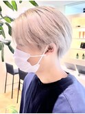 ハイトーンホワイトミルクティーベージュマッシュ韓国