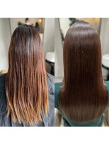 ミントリーフ(Mint leaf)&nbsp;髪質改善メニューヘアエステ☆ヘッドスパ付き♪