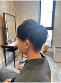 清潔感ある黒髪ショート×ツーブロック/ビジネス/学生#1