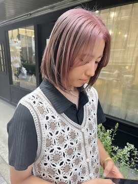 ノエル 池袋店(noel) 【noel】Manami×ピンクアンブレラカラー